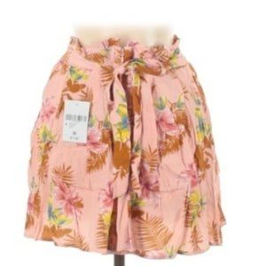 Forever 21 casual skirt_ boho 100% rayon _ pull on _ size M